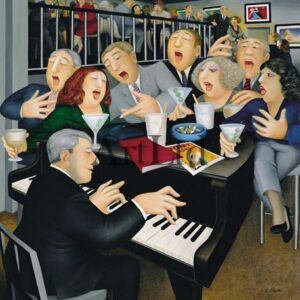 Big Olives or Little Olives by Beryl Cook