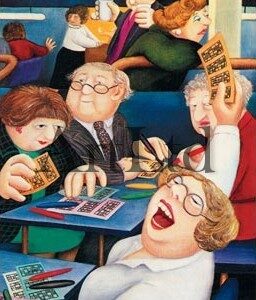 bingo by Beryl Cook