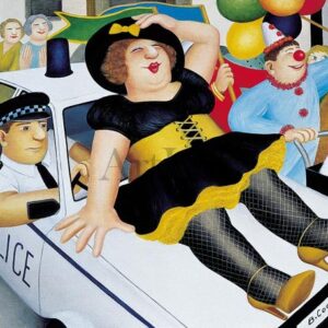 carnival in plymouth by Beryl Cook