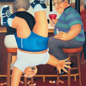 cartwheel for billy by Beryl Cook