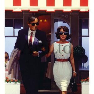 Lunchtime Lovers by Vettriano