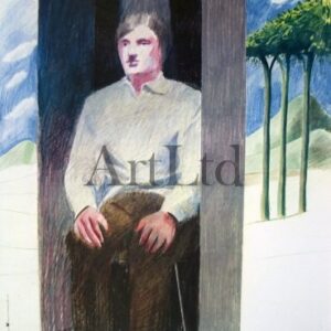 Prisoner from Amnesty International; 1977 (#56) by David Hockney