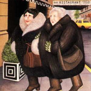 Bar & Barbara by Beryl Cook