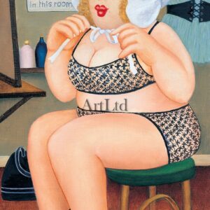 big julie by Beryl Cook