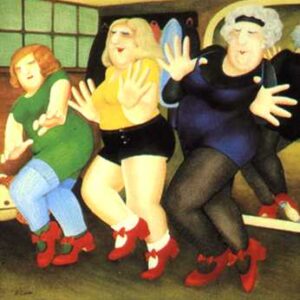 Dancing Class by Beryl Cook