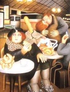 Gare du Nore by Beryl Cook