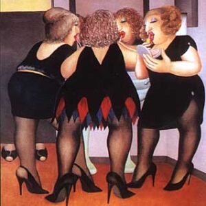 Getting Ready by Beryl Cook