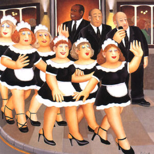 Girls Night Out by Beryl Cook