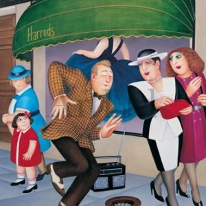 harrods by Beryl Cook