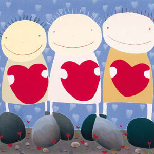 hearts by mackenzie thorpe