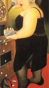 Jackpot by Beryl Cook