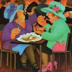 Ladies who Lunch by Beryl Cook