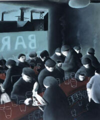 lunchtime by mackenzie thorpe