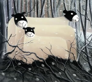 mackenzie sheltering by mackenzie thorpe