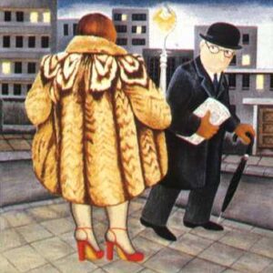 My Fur Coat by Beryl Cook