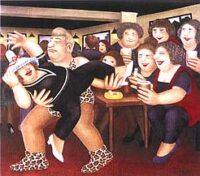 Tarzanagram by Beryl Cook