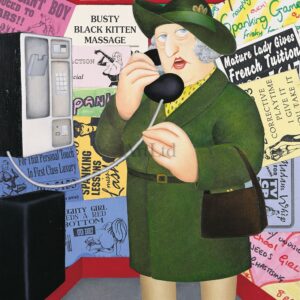 Telephone by Beryl Cook